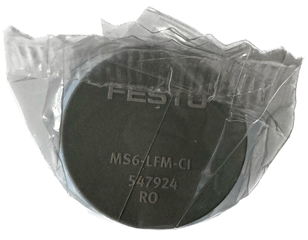 Маркировка картриджа фильтра тонкой очистки FESTO 547924 MS6-LFM-CI Серия: RO